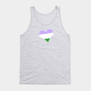 I'm Here and (Gender)Queer Tank Top